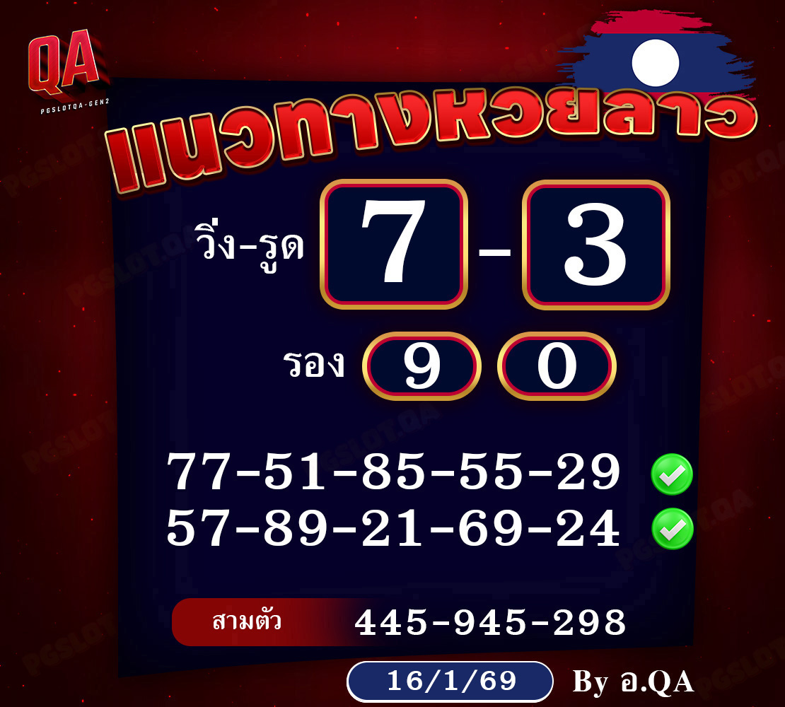แนวทางหวยลาว_QA 16-1 1110